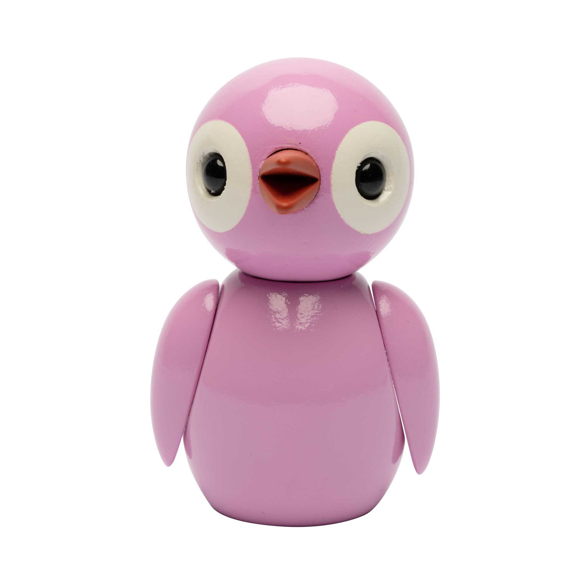 Deco Bird "Powerful Pink" – Beech · 6.5 cm | Spring Copenhagen
