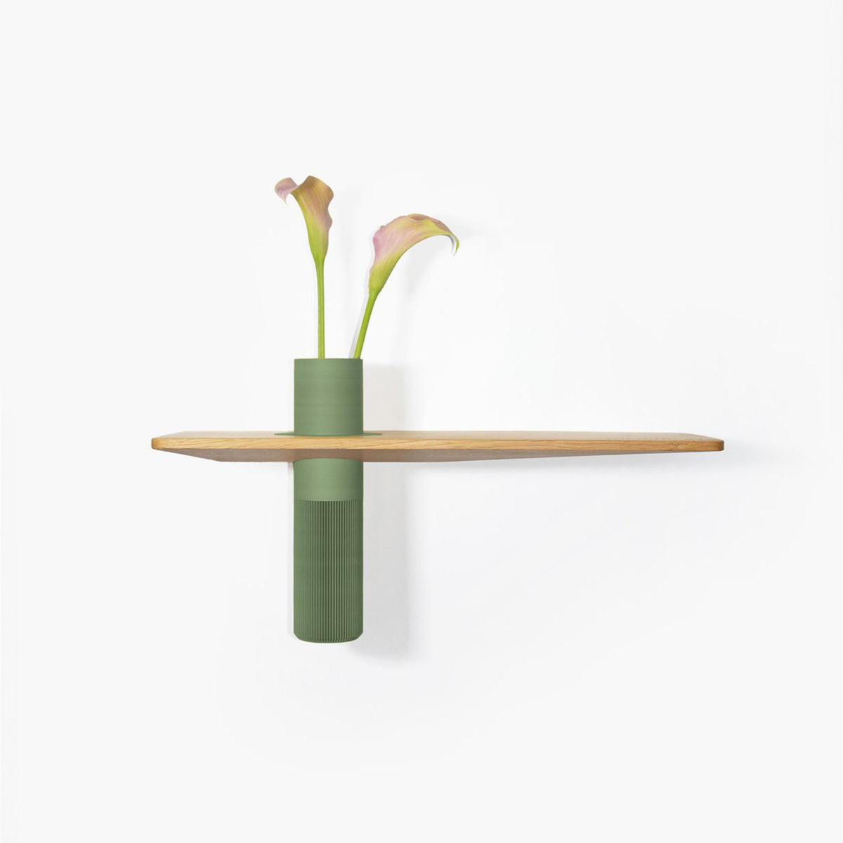VASEBOARD M - Wandregalsystem mit modularer Vase - 3D Druck | vaseboard