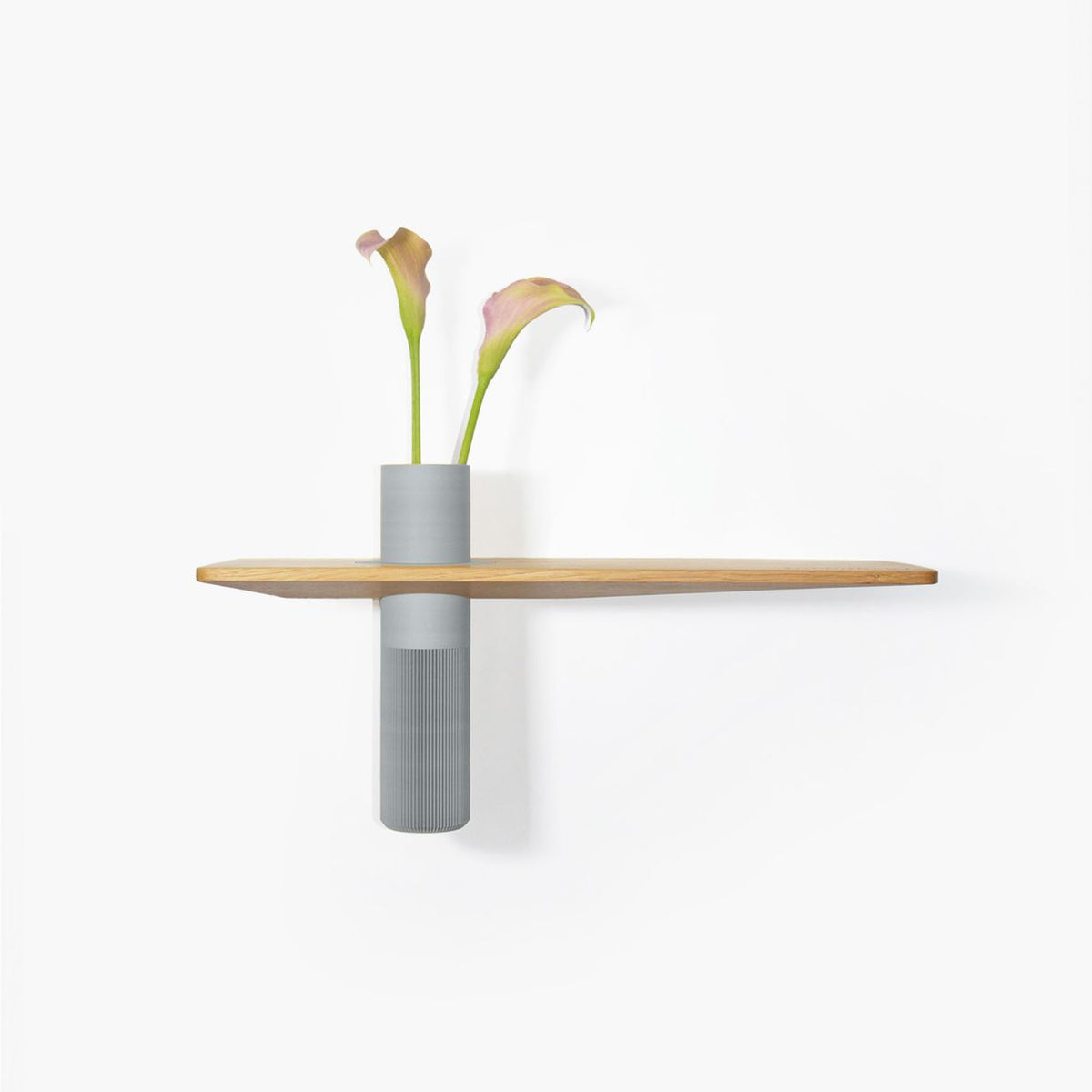 VASEBOARD M - Wandregalsystem mit modularer Vase - 3D Druck | vaseboard
