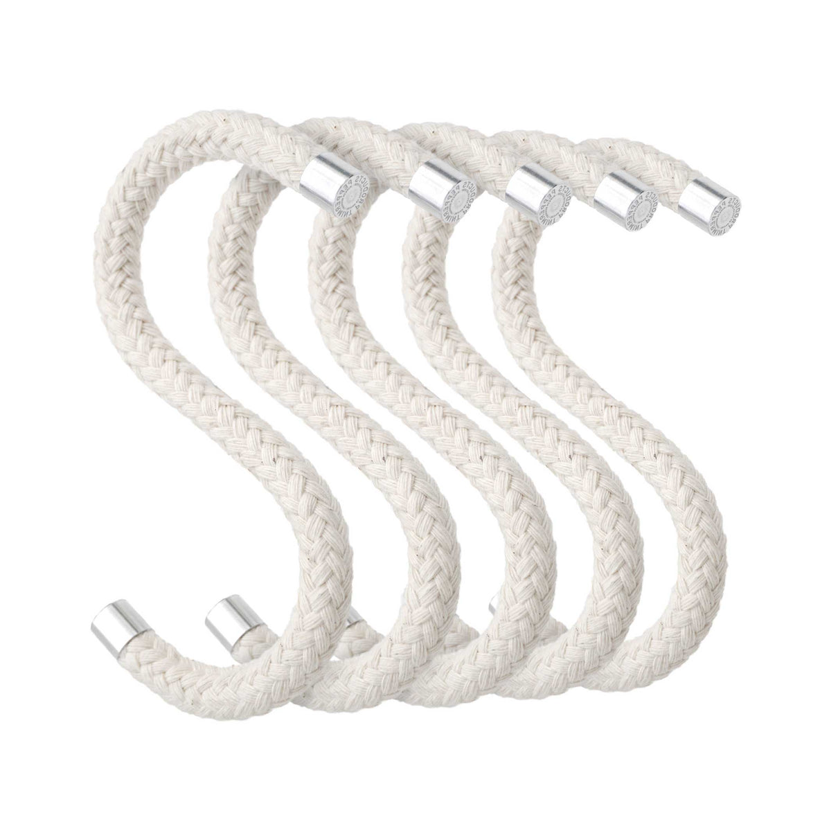 S-Haken "Rope Hook" – Baumwolle · Natur | Peppermint Products