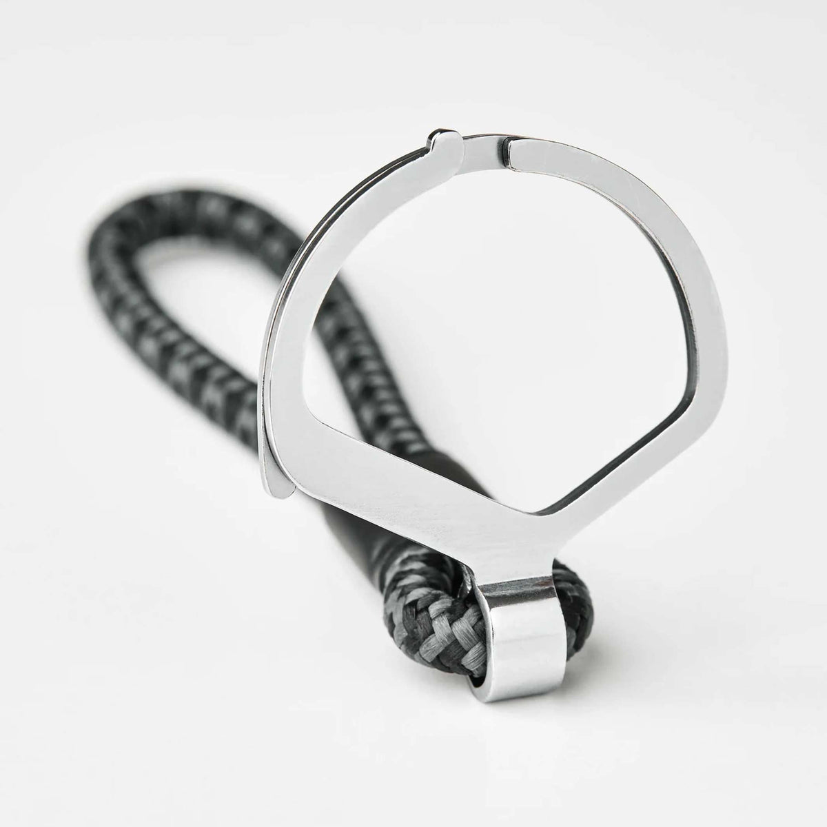 Schlüsselring "Rope Split Ring" – Stahl · Dunkelgrau | Craighill