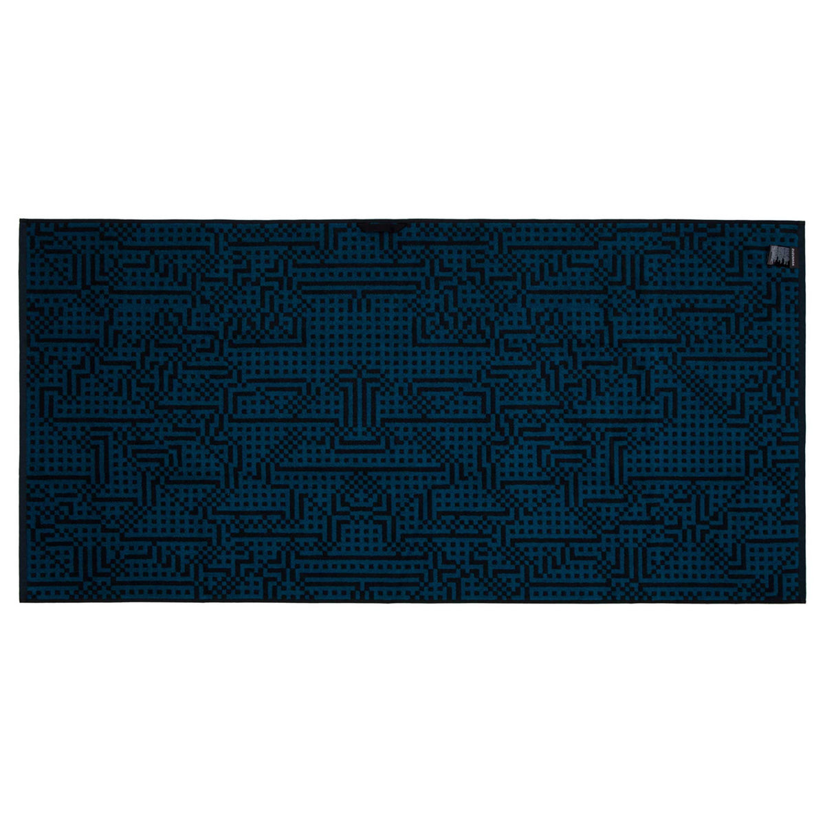 ROUTE - Dunkelblaues Handtuch - Bitmap Collection - 70x140 cm | Cristian Zuzunaga