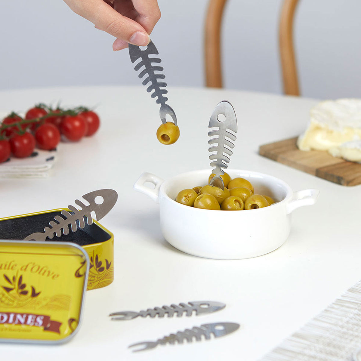 SARDINES - 6x fourchettes à goûter et à grignoter | Balvi