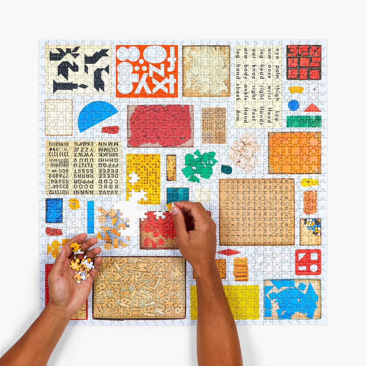 SEVERAL FOUND THINGS - Puzzle 1.000 Teile - Micah Lexier | parkside