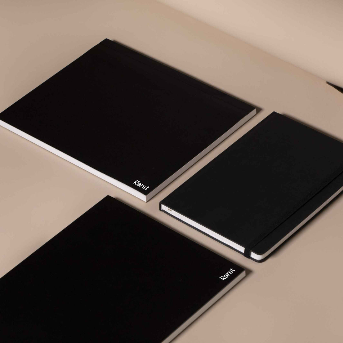 Hardcover SKETCHPAD - Schwarzer SKIZZENBLOCK | KarstGoods