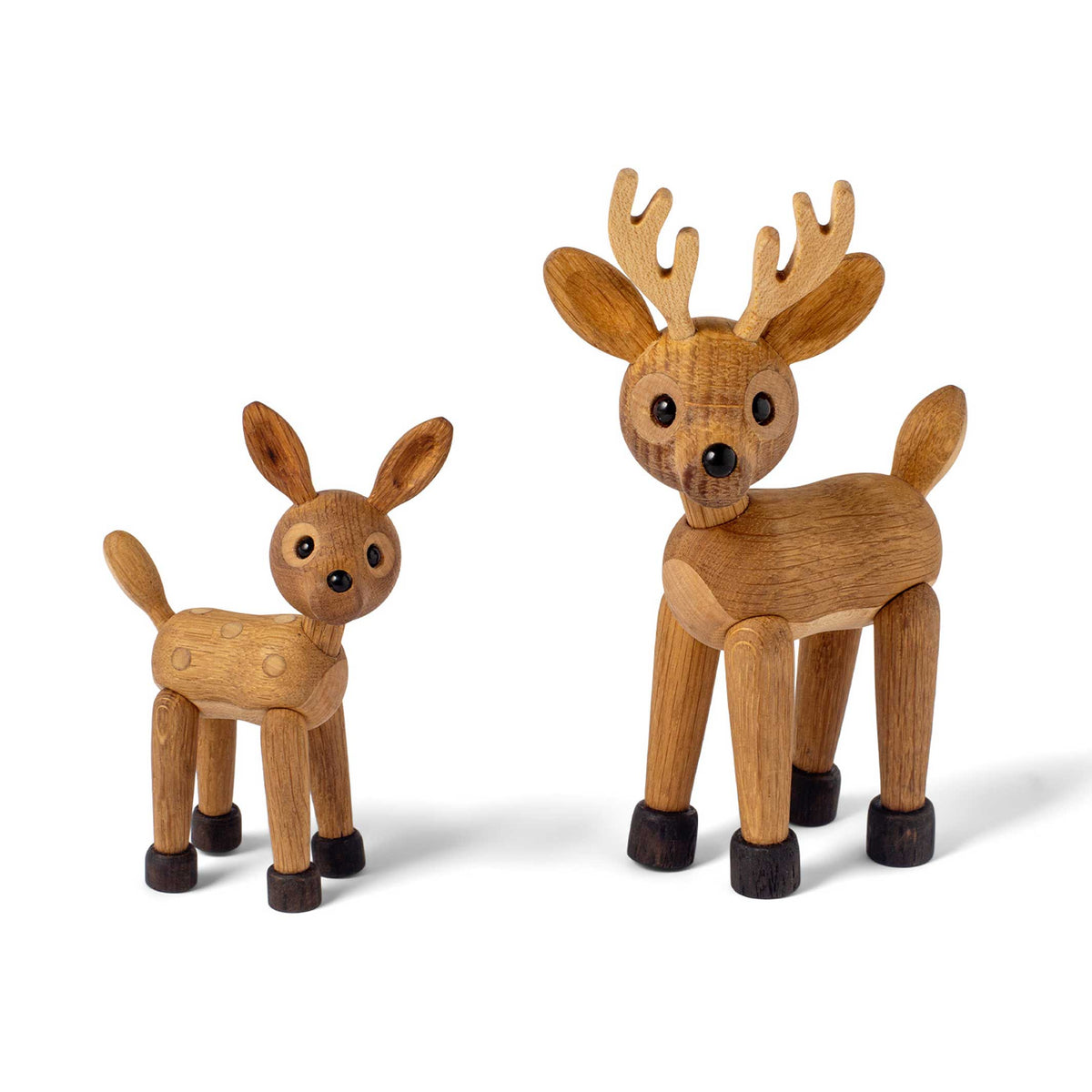 Holzhirsch Spirit – Eiche · 14 cm | Spring Copenhagen