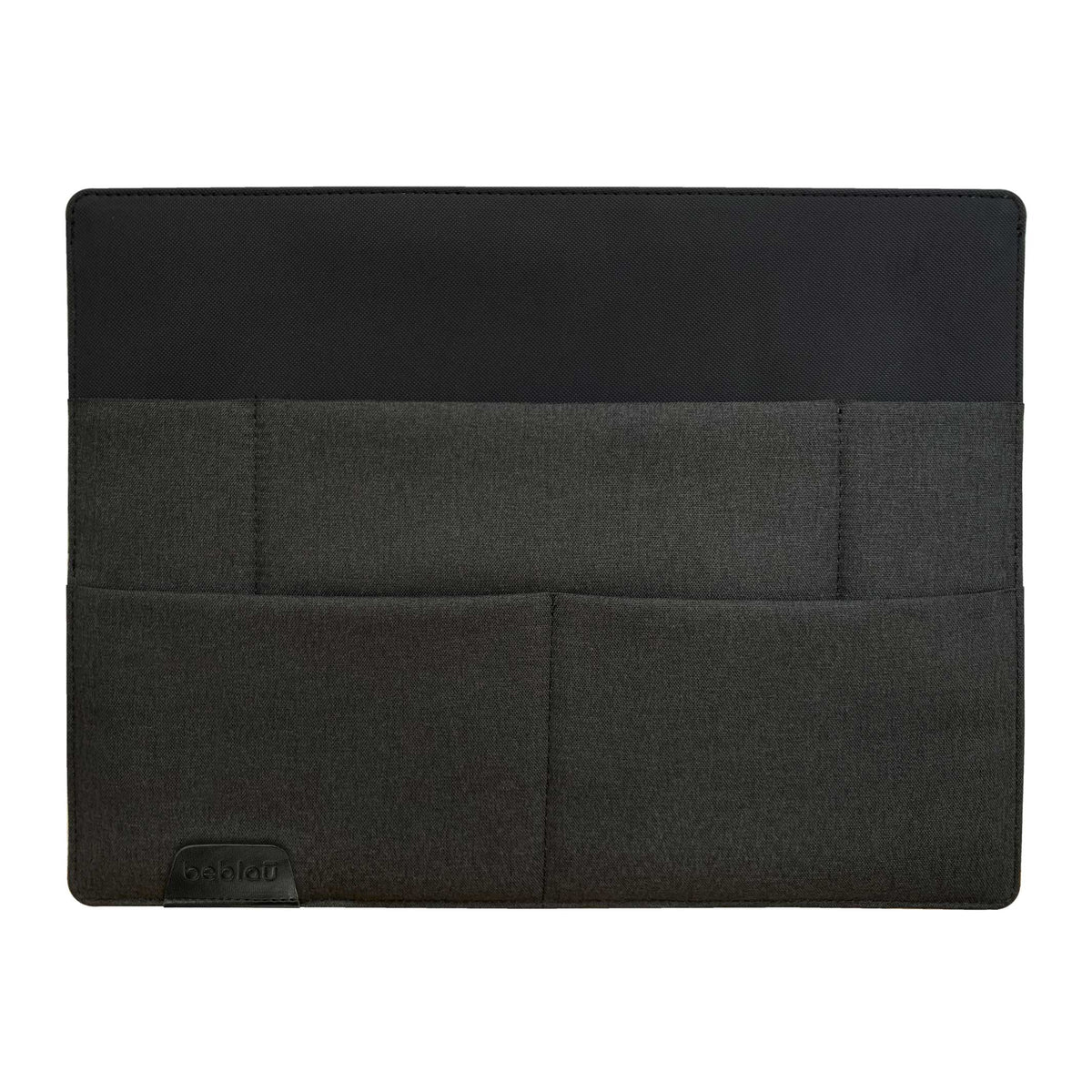 STAND-UP SLEEVE - Desktop organizer with Laptop & Tablet Sleeve - 13 or 15" | beblau