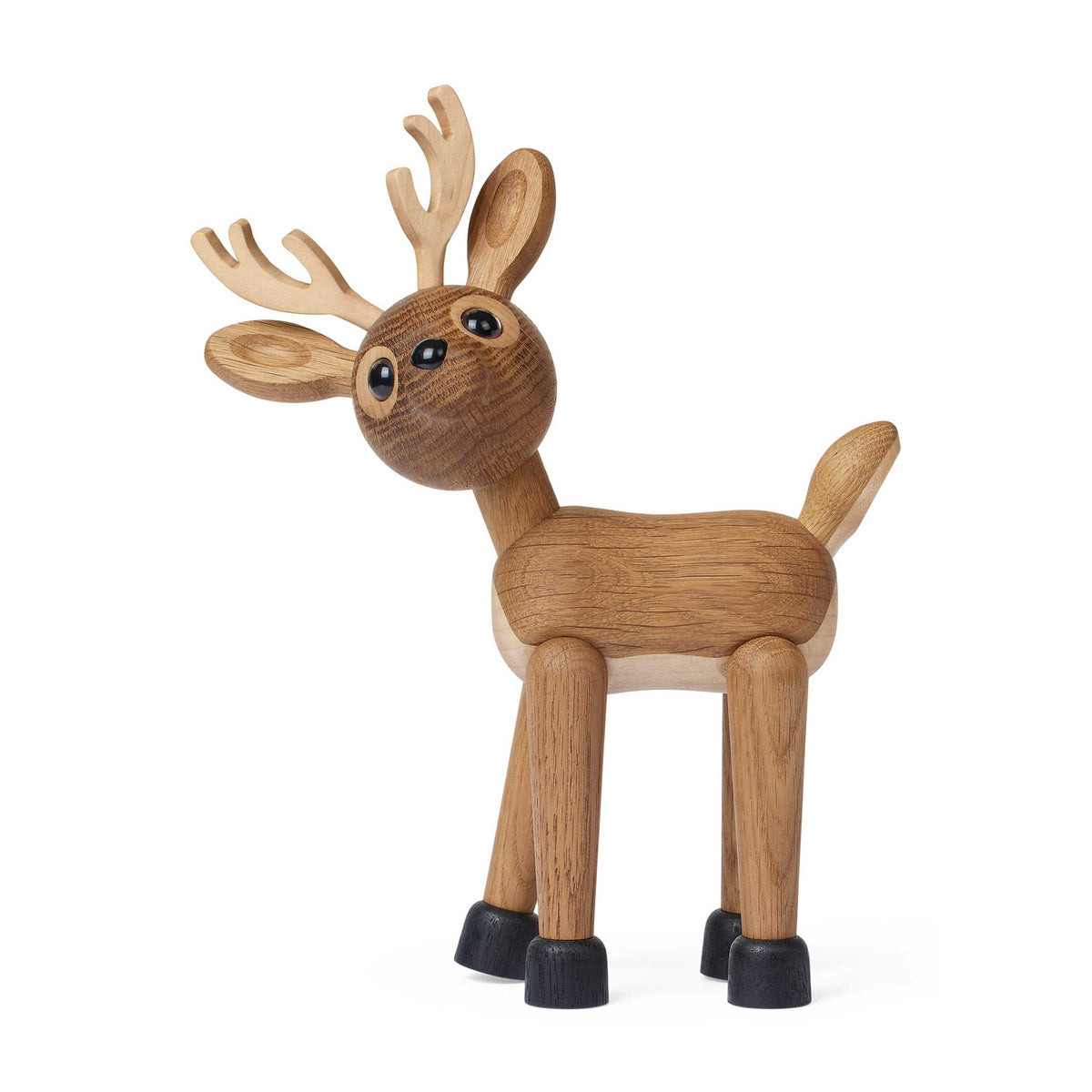 Holzhirsch Star – Eiche · 14 cm | Spring Copenhagen
