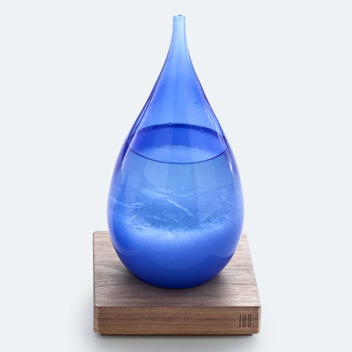 Sturmglas "Tempo Drop" – Glas · Blau · 20,5 cm | 100percent