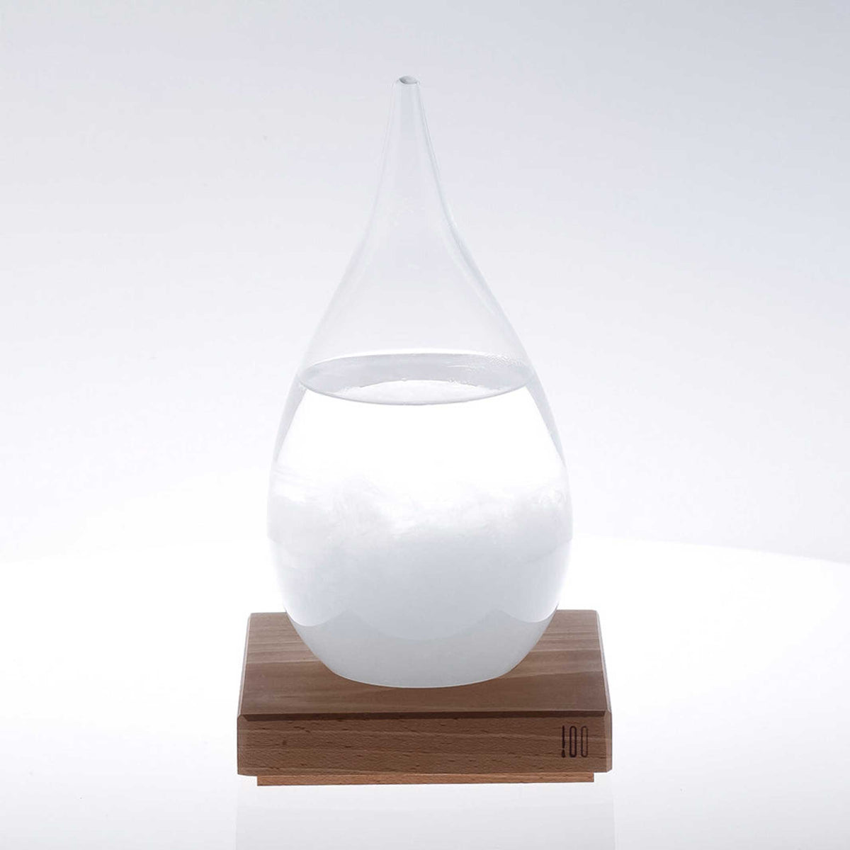 Sturmglas "Tempo Drop" – Glas · Klar · 20,5 cm | 100percent