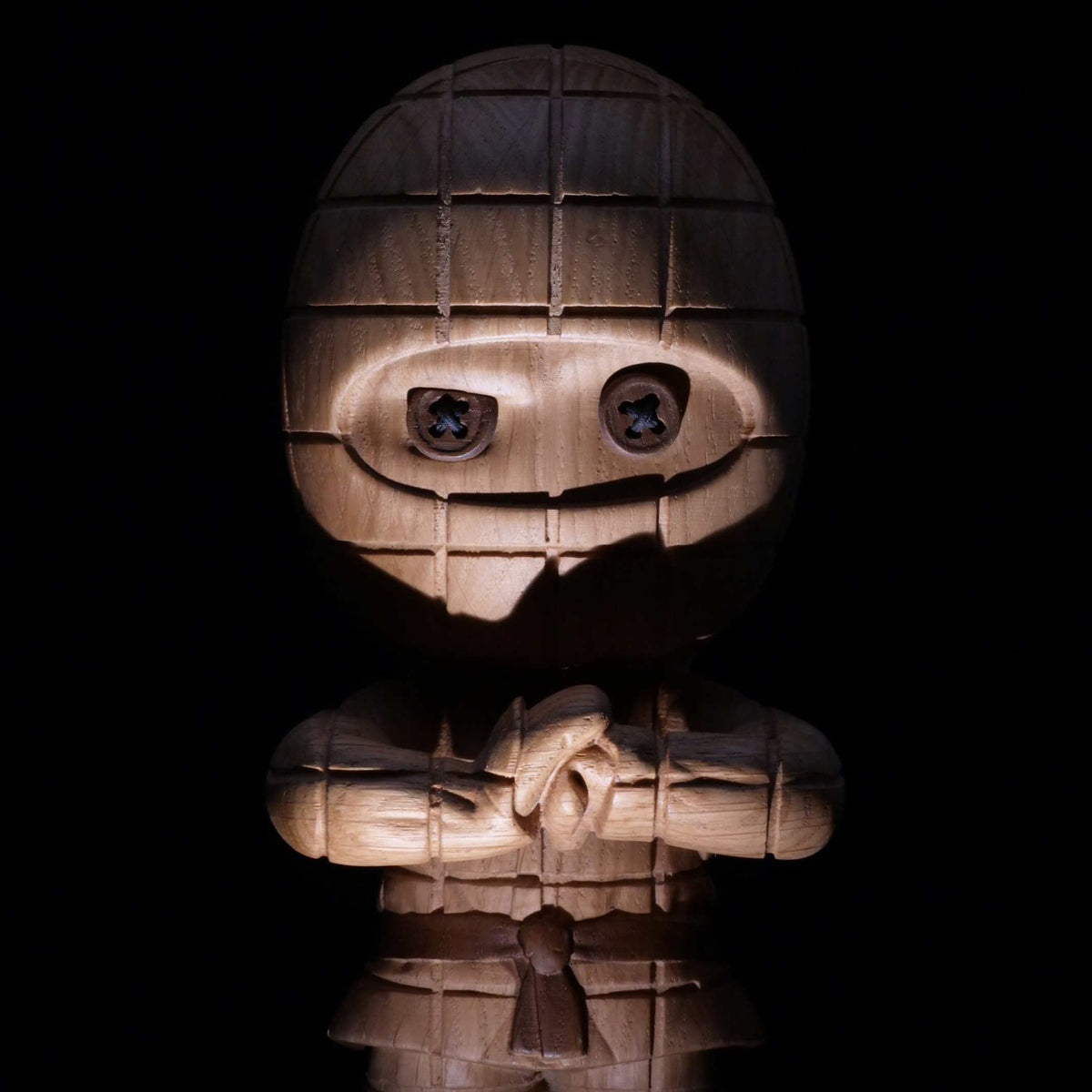 Holzfigur "Ternet Ninja" Groß – Eiche · 24 cm | boyhood