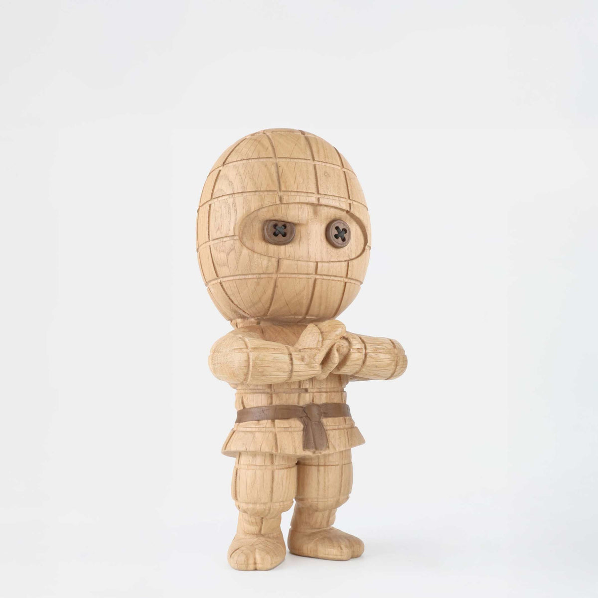 Holzfigur "Ternet Ninja" Groß – Eiche · 24 cm | boyhood