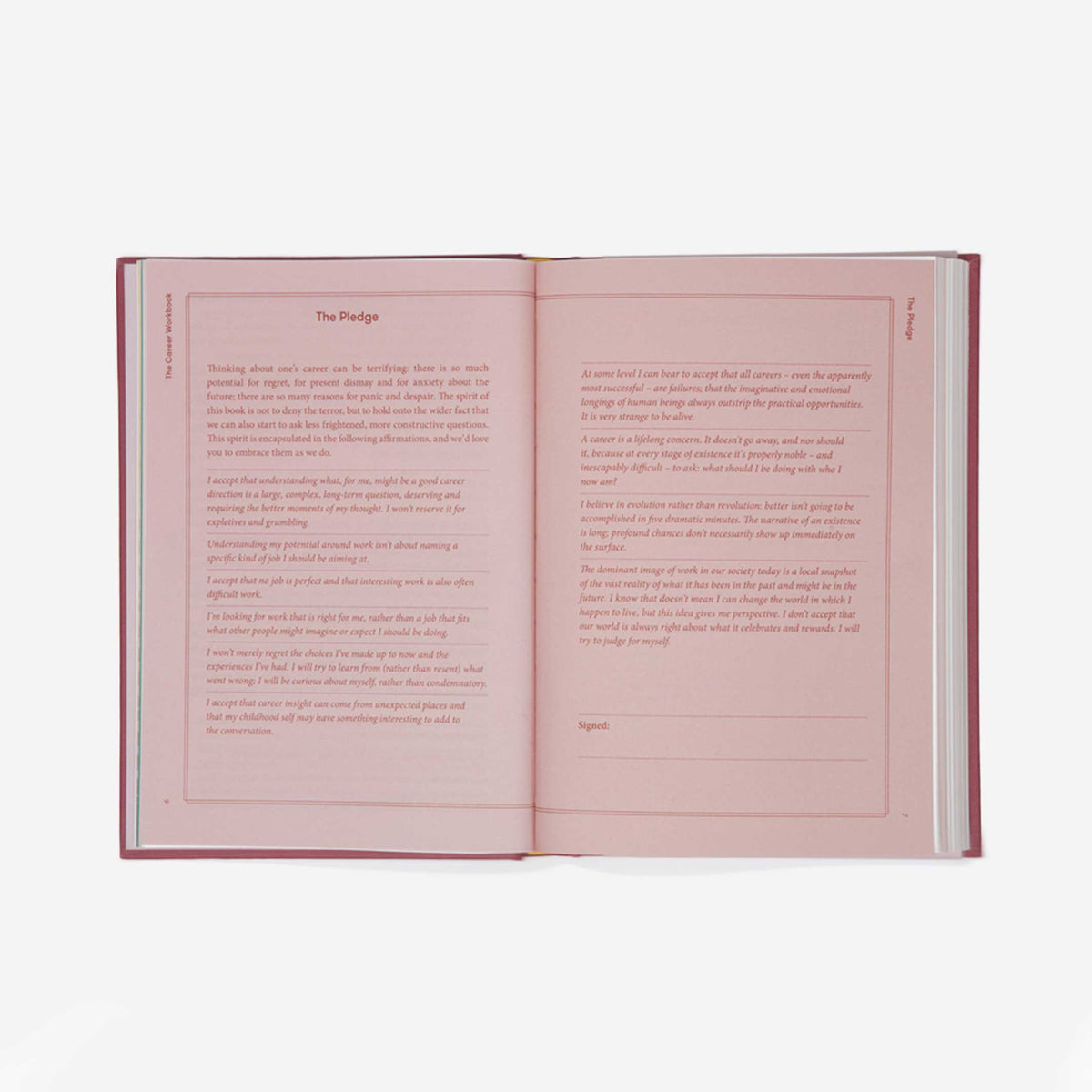 Workbook "The Career Workbook" – Englisch | The School of Life