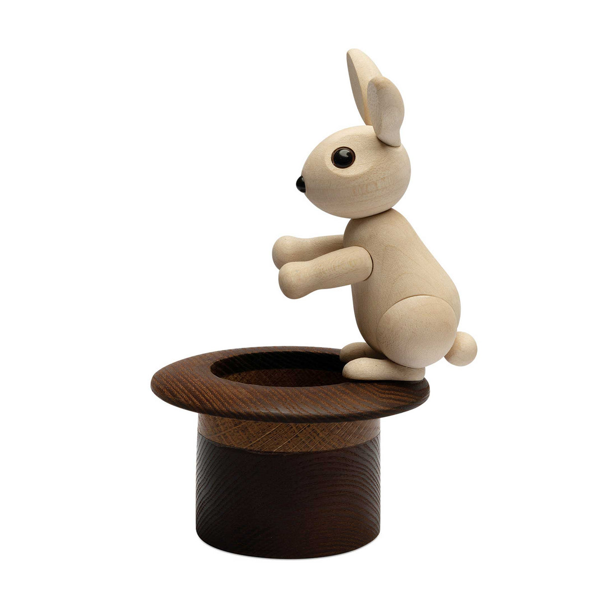 Holzhase "The Magic Hat" – Eiche · 7 cm | Spring Copenhagen