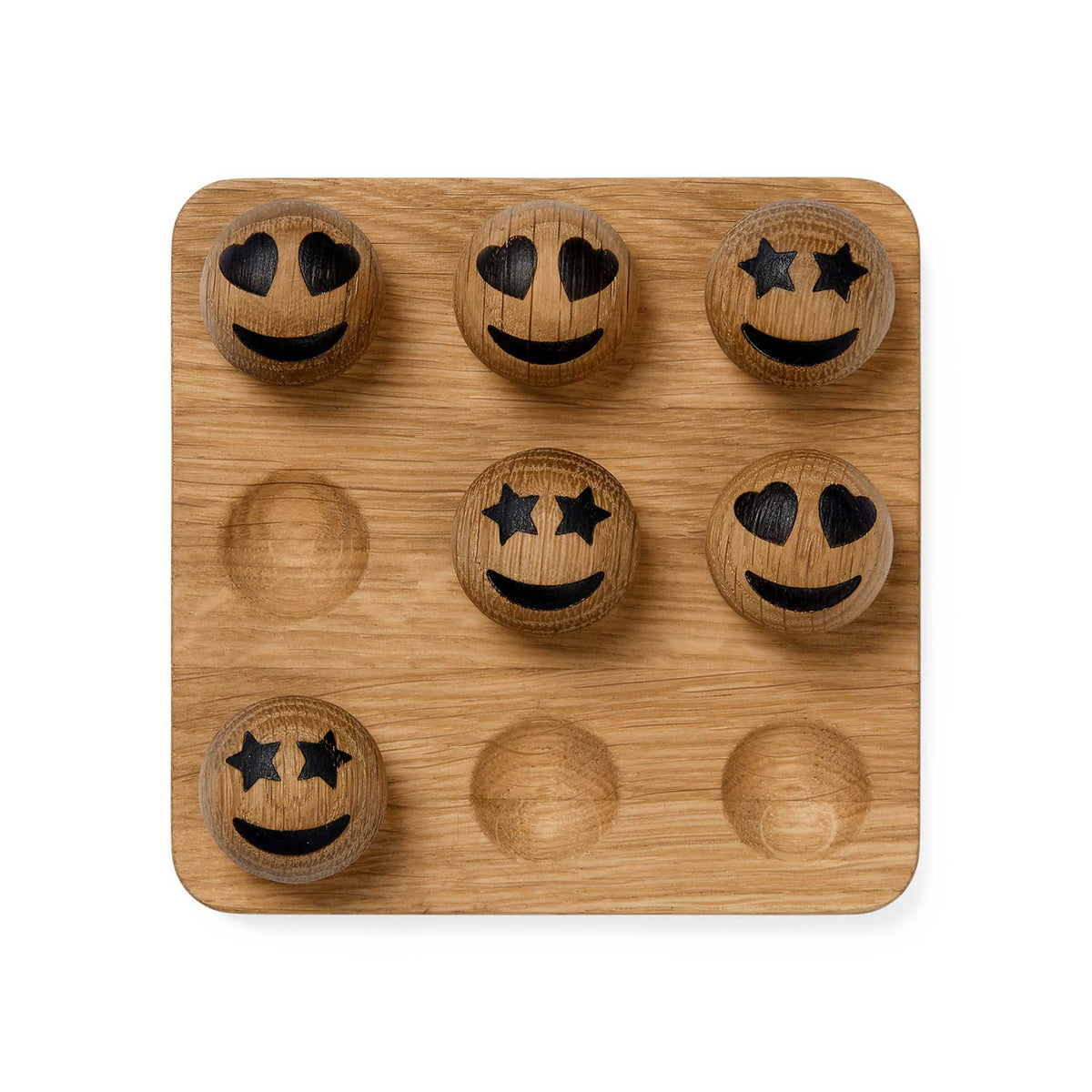 Tic-Tac-Toe-Spiel Emotions – Eiche | Spring Copenhagen