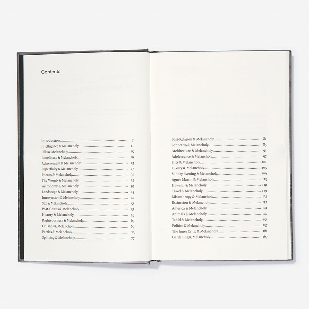 Buch "Varieties of Melancholy" – Englisch | The School of Life
