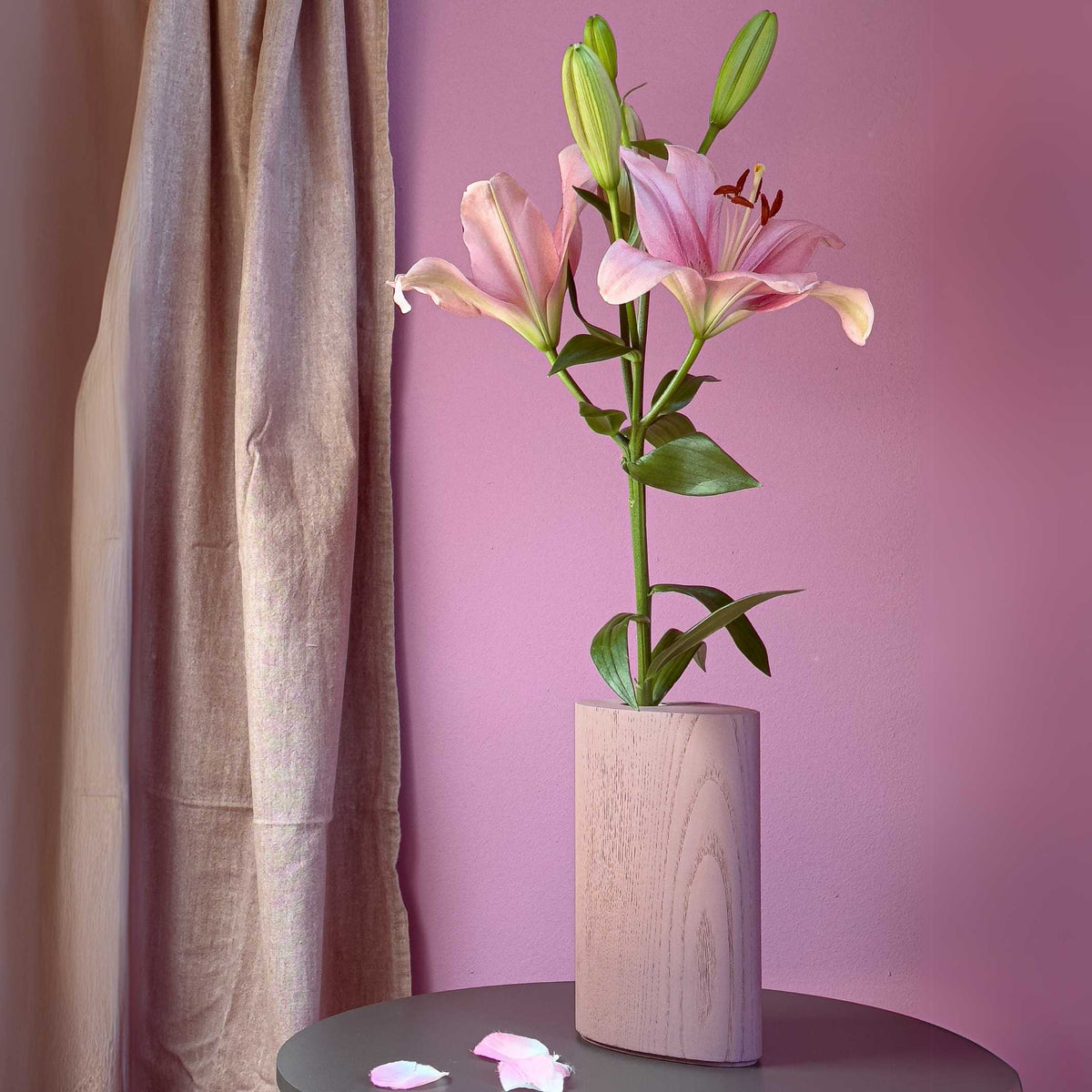 GRANDIR! - Vase en bois | finbeaux