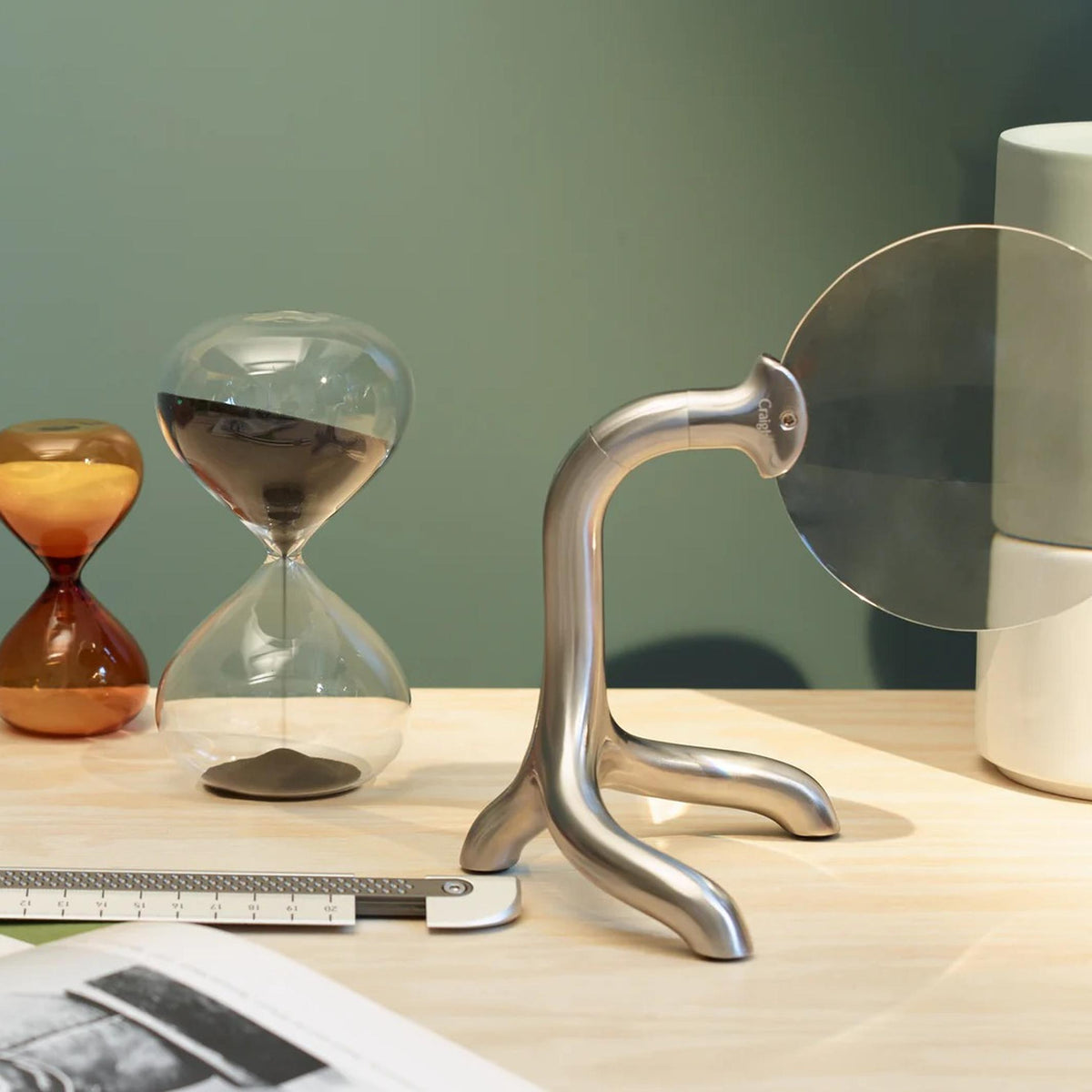 Lupe Vera – Edelstahl · 16,5 cm | Craighill