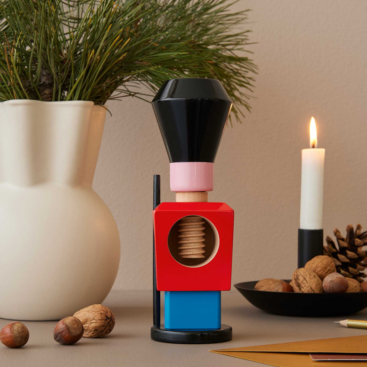 Candle Holder "Water Lily" – Steel · Ø 15 cm | Spring Copenhagen
