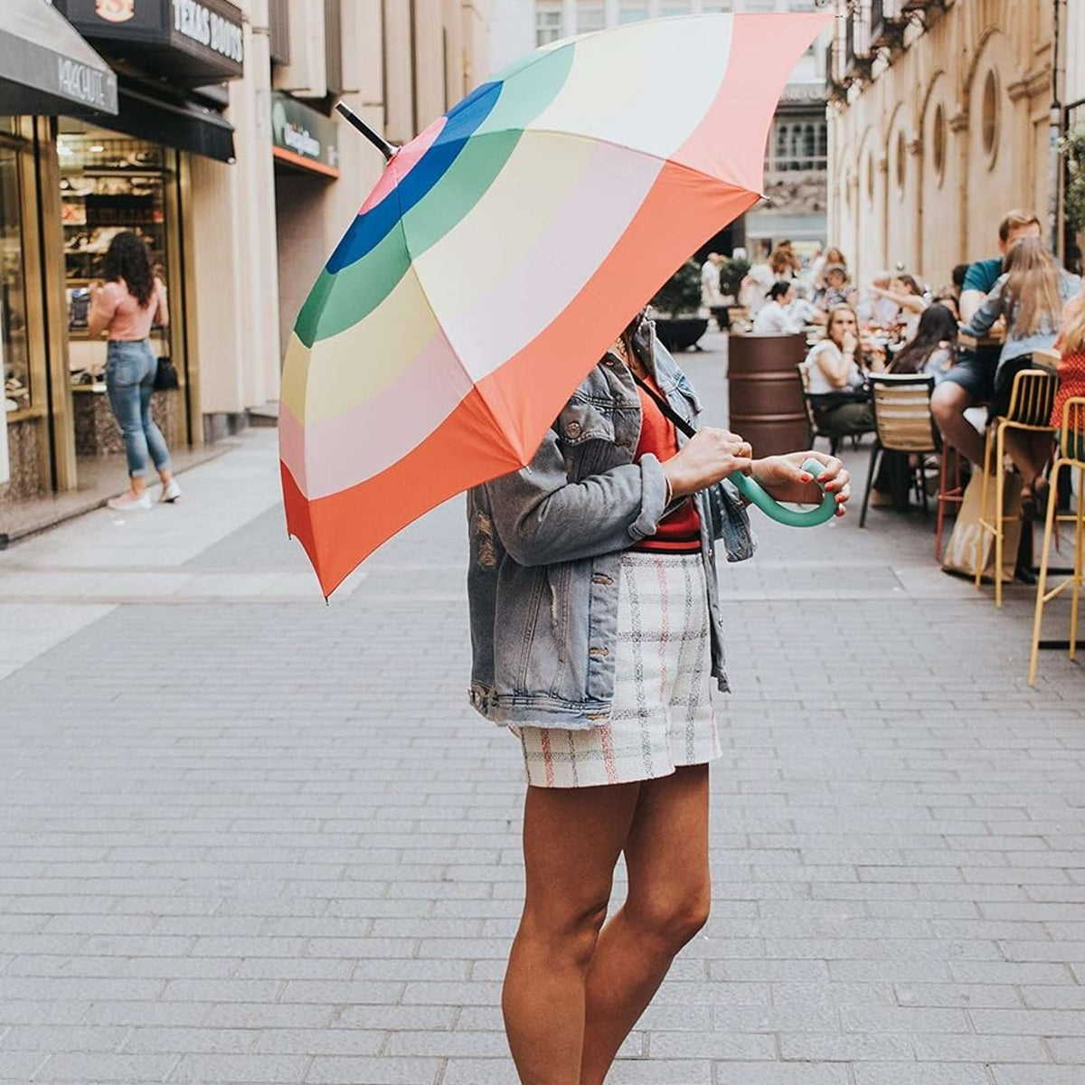 Regenschirm Regenbogen – Bunt · Ø 106 cm | Fisura