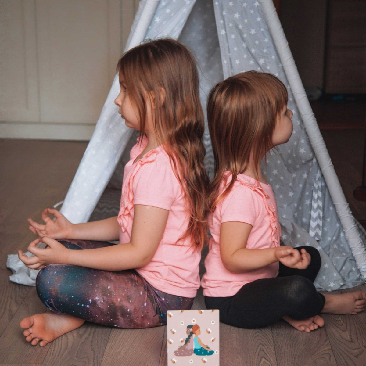 KIDS YOGA - Partner Expansion DECK | 30 additional Partner Yoga Exercises for kids | IMYOGI