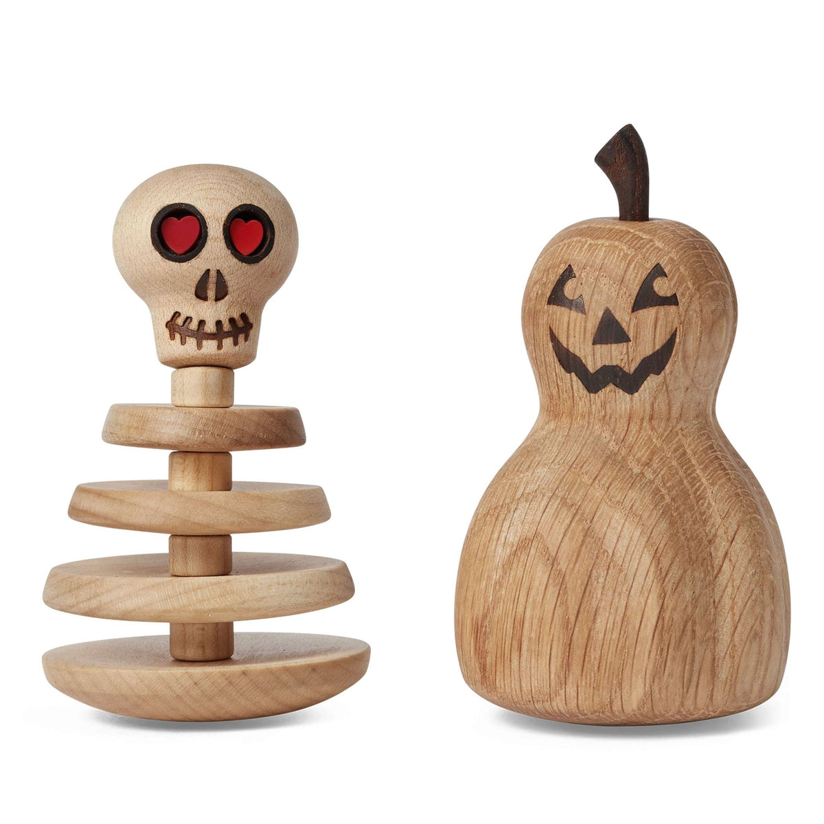Holz-Kürbis "The Pumpkin" – Eiche · 10 cm | Spring Copenhagen