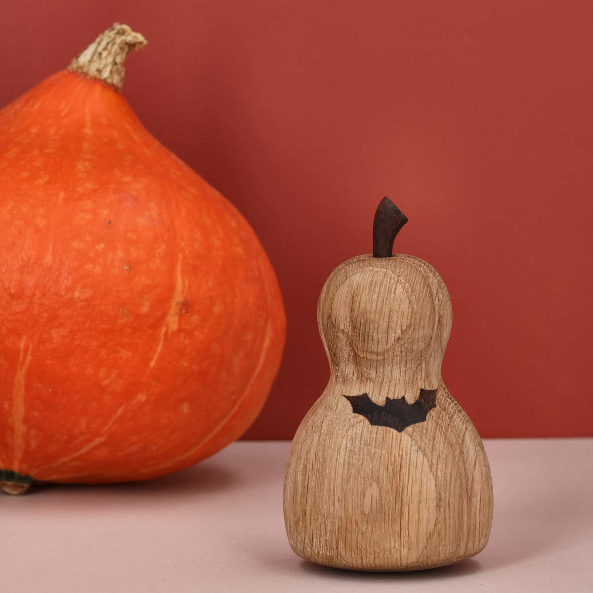 Holz-Kürbis "The Pumpkin" – Eiche · 10 cm | Spring Copenhagen