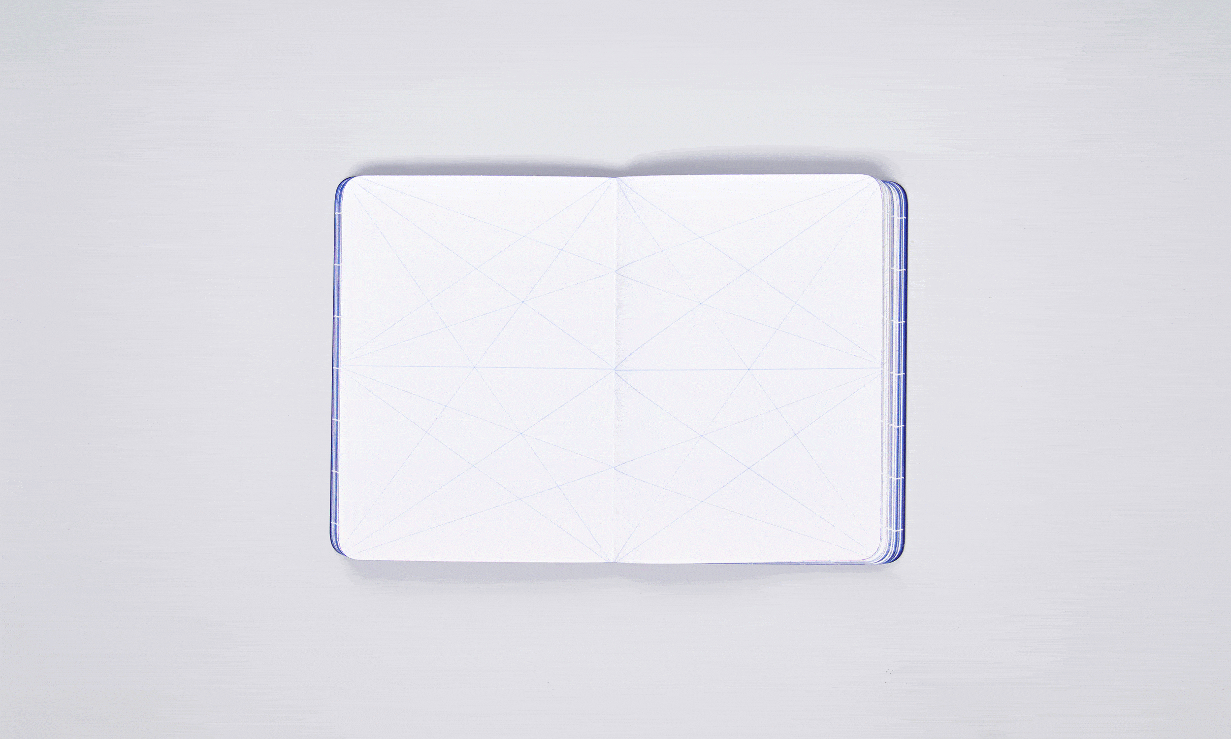 BRISER LA GRILLE S | petit CARNET bleu | Nuuna