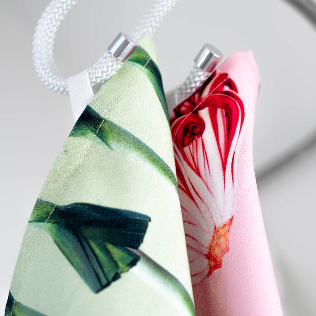 RADICCHIO & PORRI | GESCHIRRTÜCHER aus Baumwolle | 2er Set | Roman Luyken |  Peppermint Products