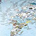 SNOWTRIP MAP | Wintersport-WELTKARTE | 98x56 cm | Awesome Maps - Charles & Marie
