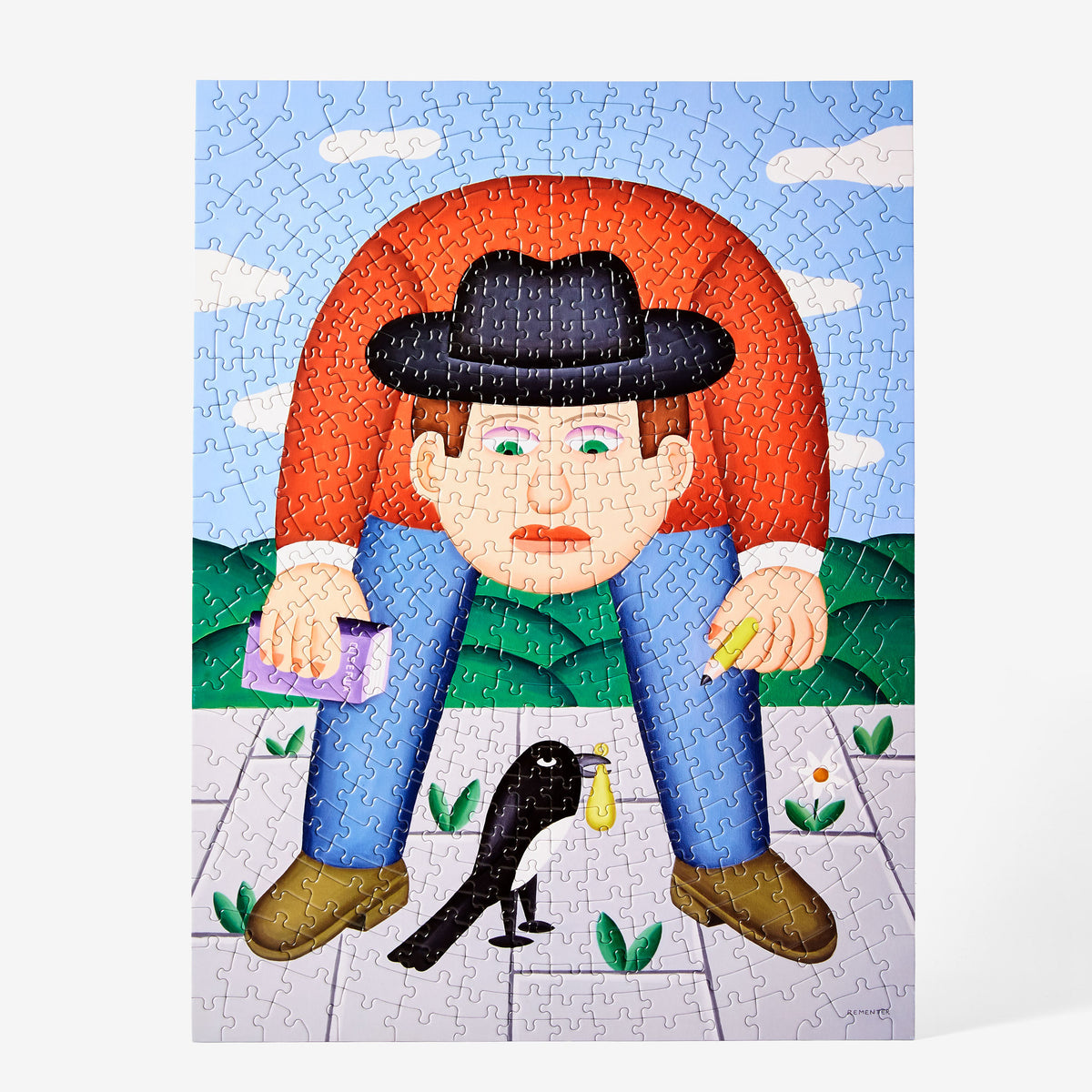 LA GAZZA LADRA | ANDY PUZZLE | 500 Teile | Andy Rementer | Areaware