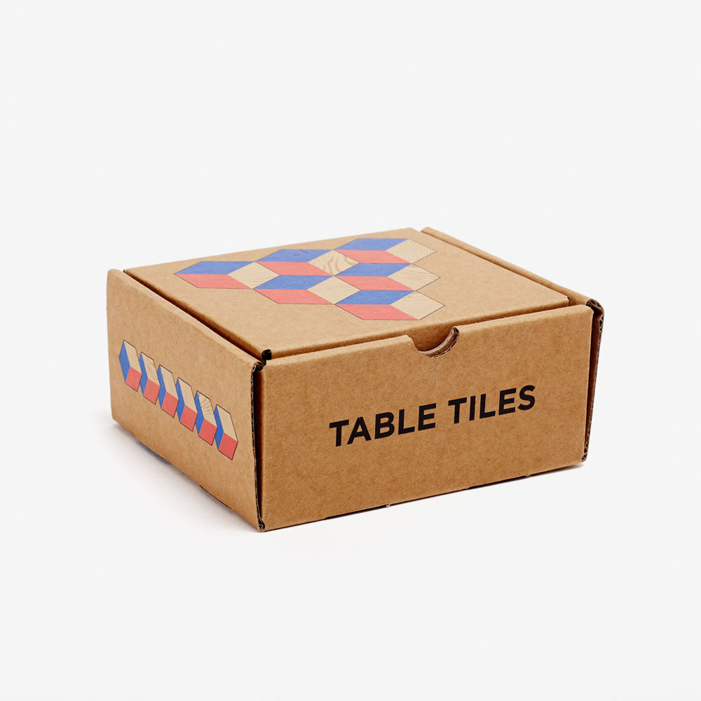 CARREAUX DE TABLE | VERRE COASTER en bois avec graphiques 3D | Ensemble de 6 | Tonnelle | Sont conscients