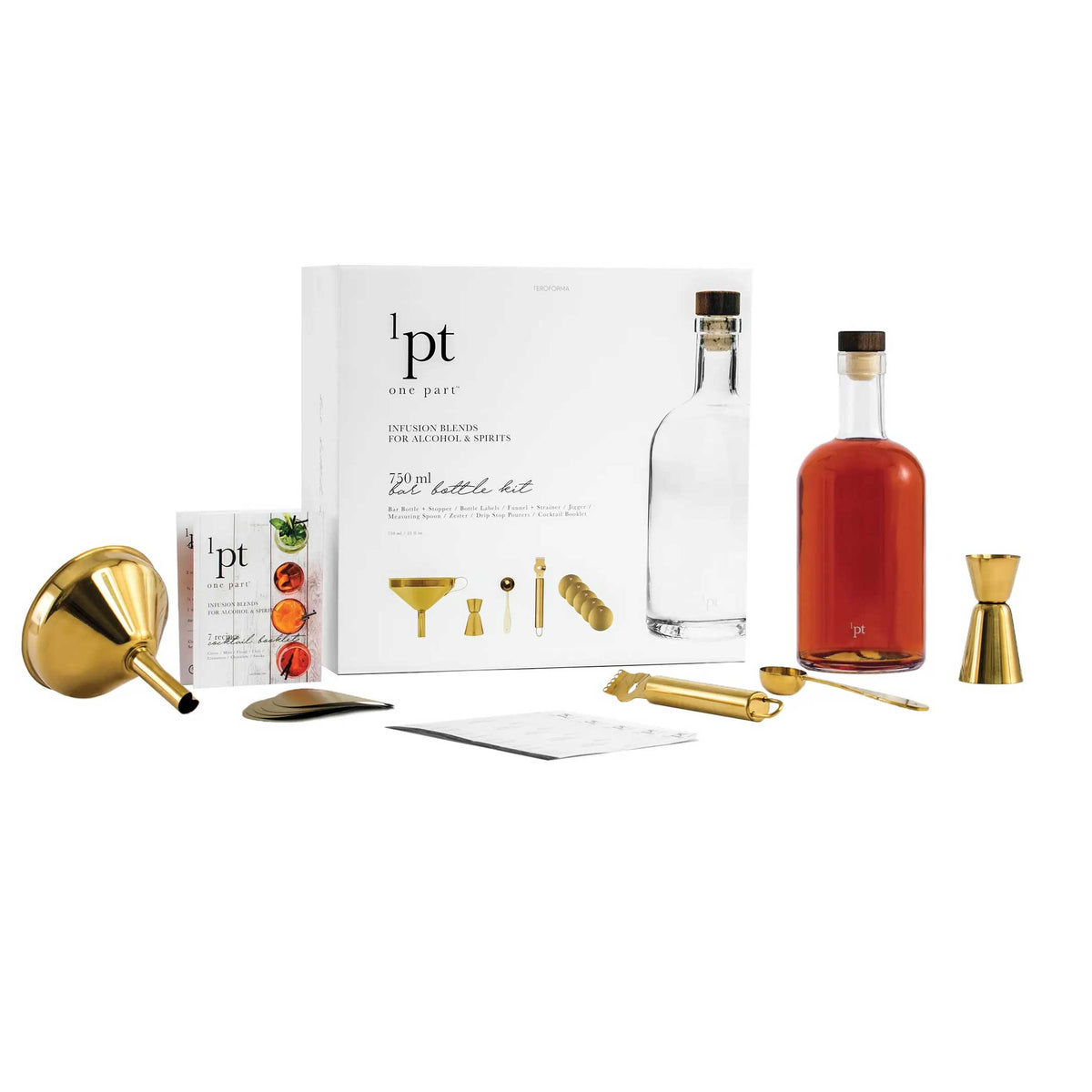 1PT BAR BOTTLE KIT | COCKTAIL- & BARZUBEHÖR-SET | Teroforma