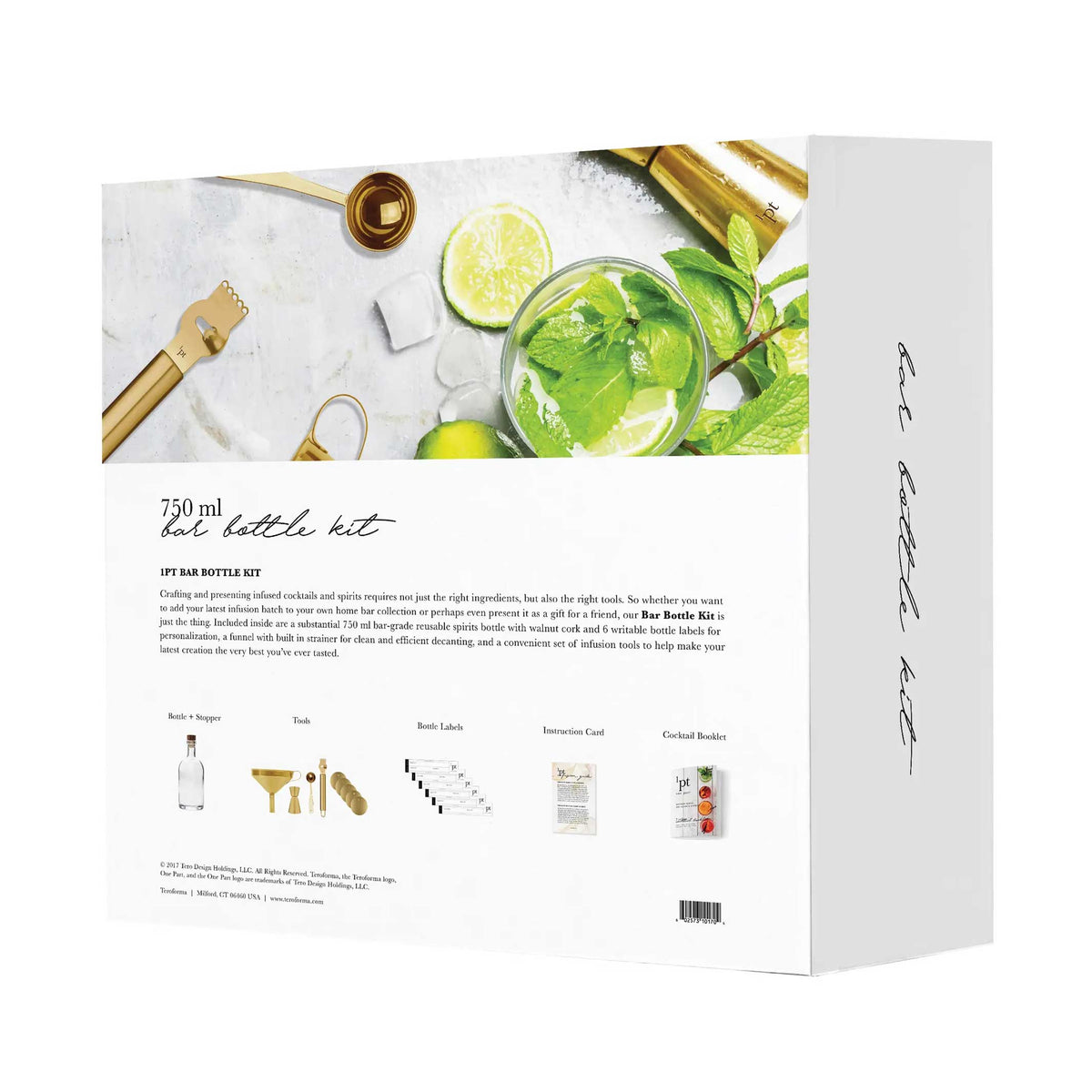 1PT BAR BOTTLE KIT | COCKTAIL- & BARZUBEHÖR-SET | Teroforma