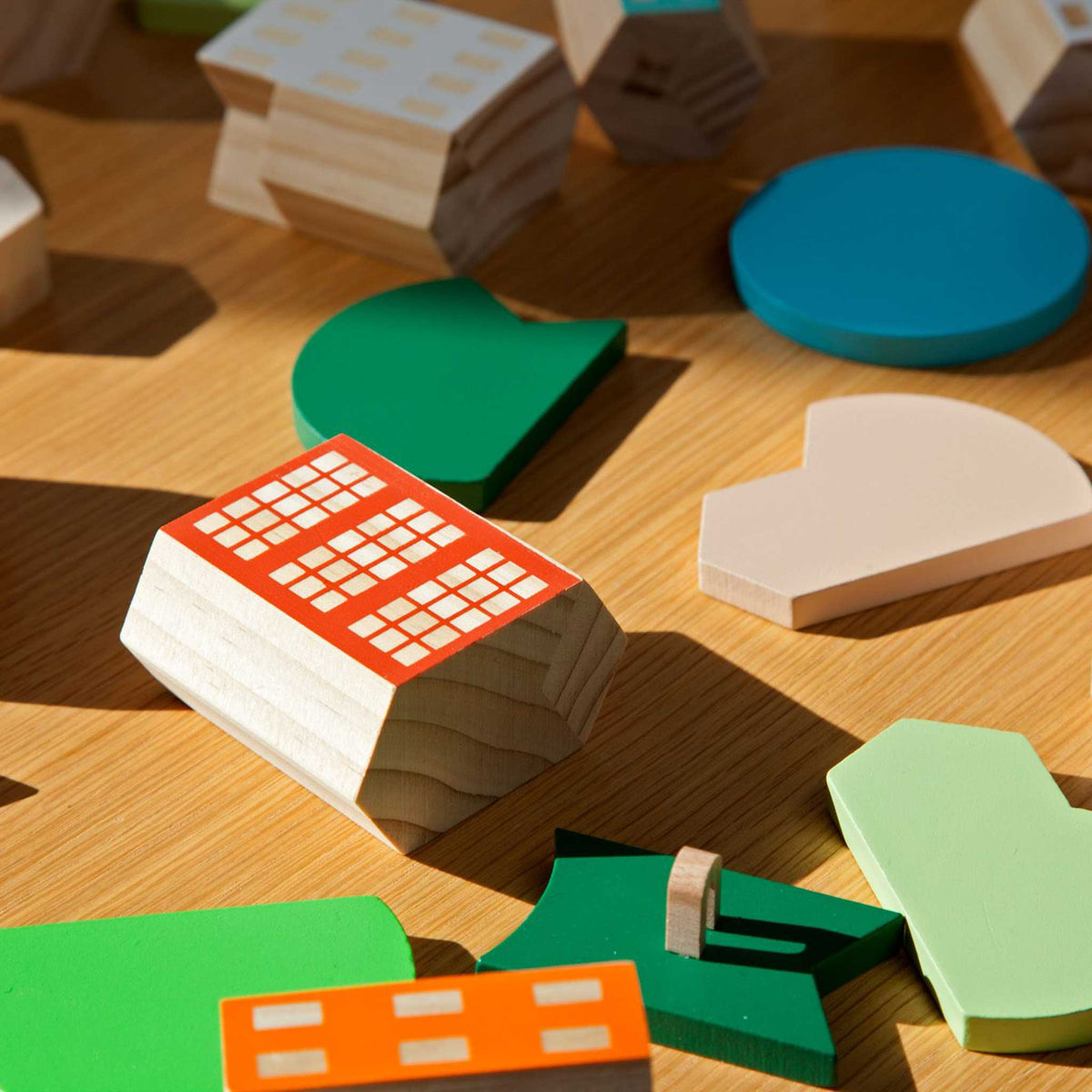 BLOCKITECTURE® | BIG CITY SET | Holz Architektur BAUSTEINE | James Paulius | Areaware