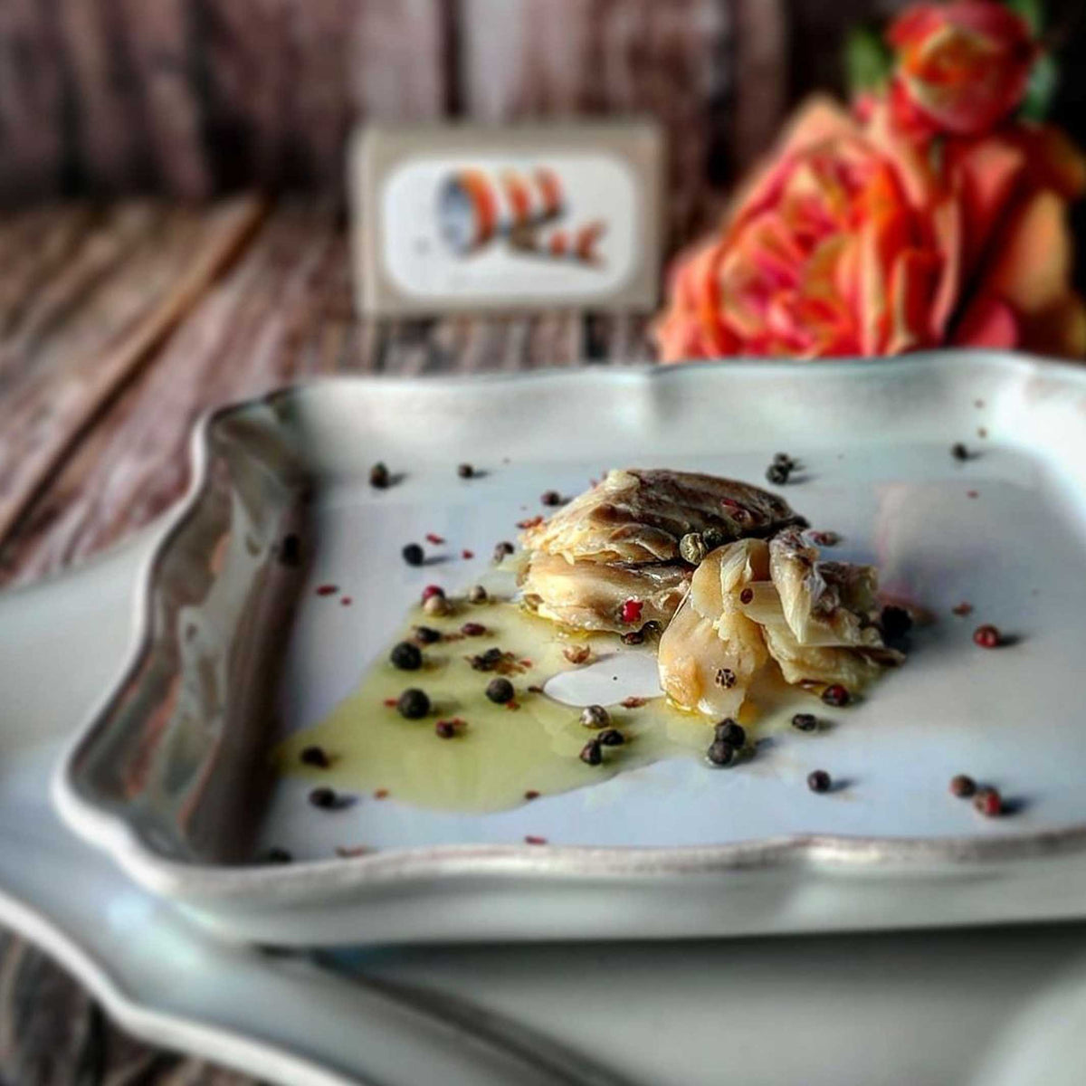 Stockfisch in Olivenöl mit Knoblauch – 120 g | José Gourmet