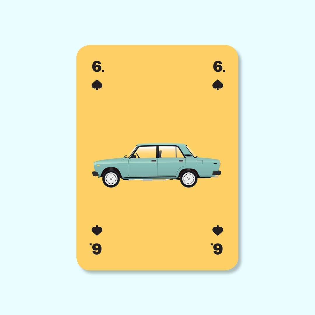 Spielkarten Cars – Automobilmotive · 54 Karten | The Cool Club