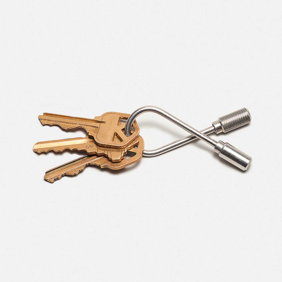 Schlüsselring Closed Helix – Edelstahl | Craighill