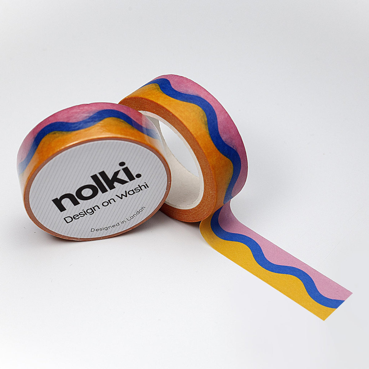 CURL | Design on WASHI | Masking Tape & Deko-KLEBEBAND | nolki