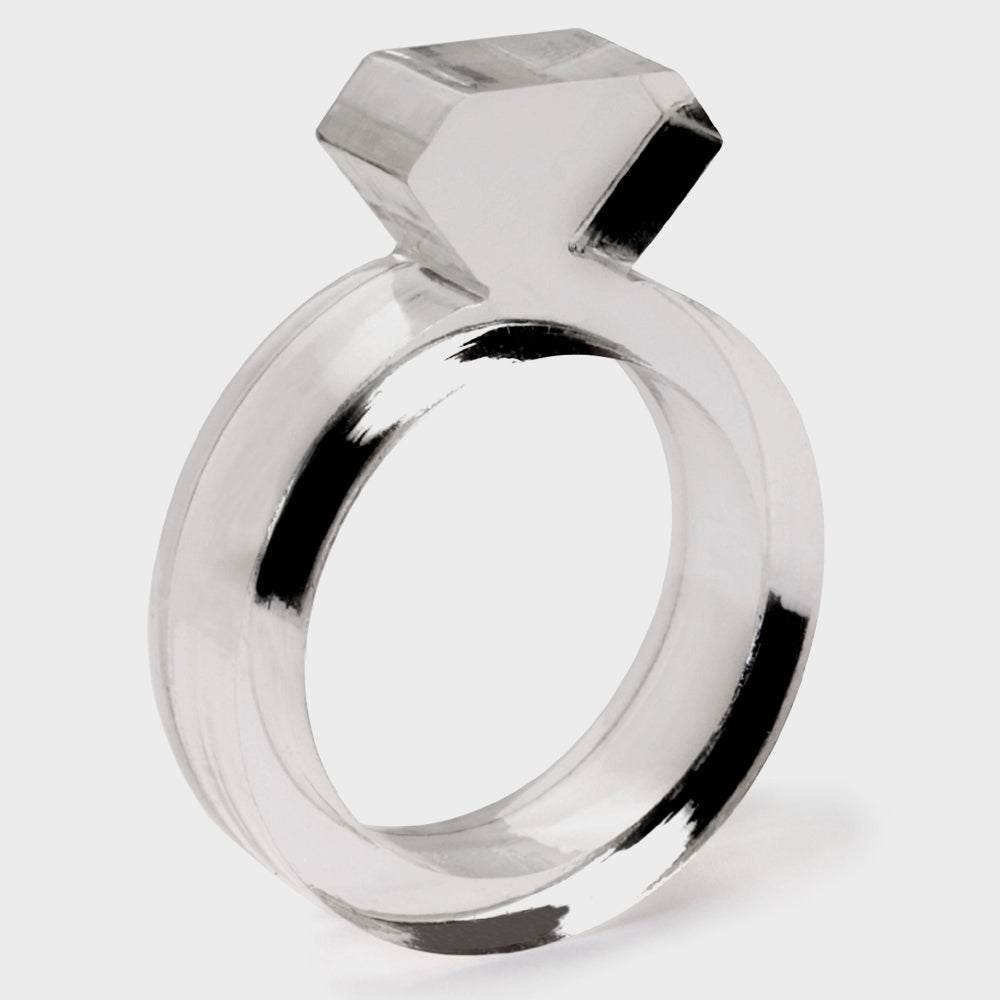 DIAMOND RINGS | 1/4" Acrylic | Alissia Melka-Teichroew | byAMT