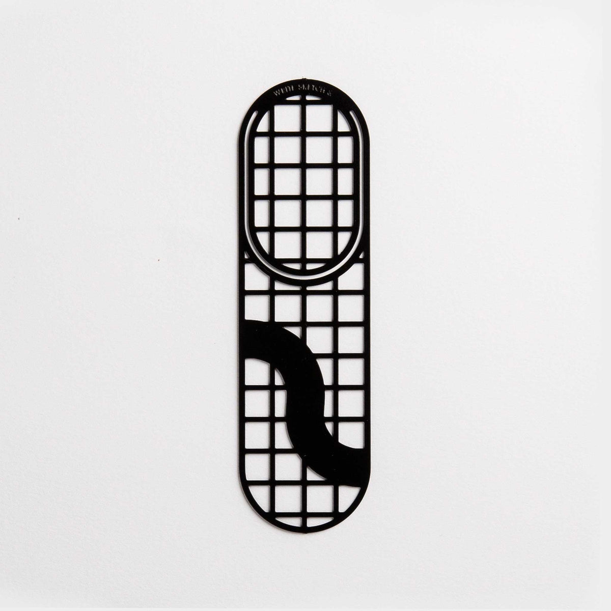 Lesezeichen Grid – Messing · 13 × 4 cm | Write Sketch &