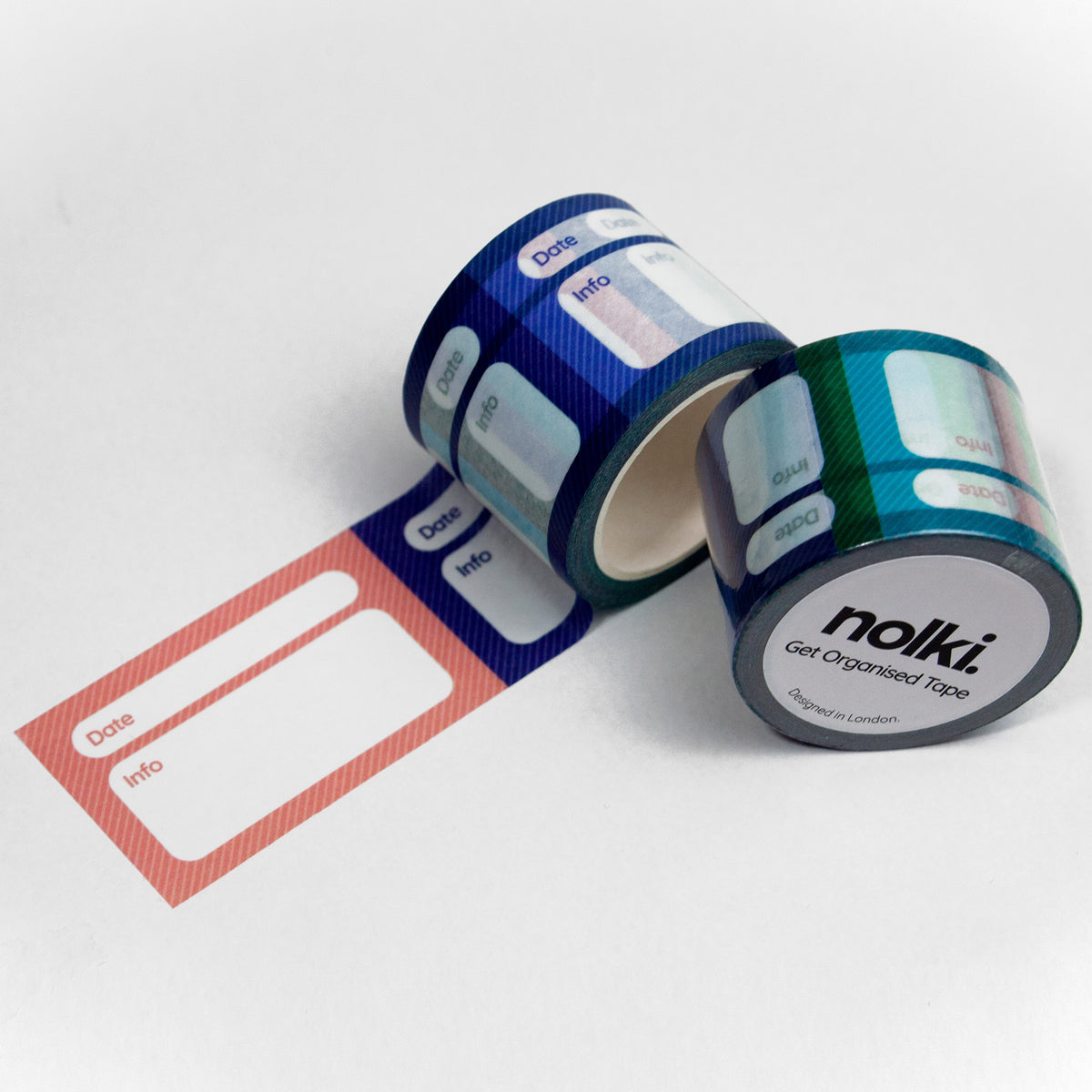 Washi GET ORGANIZED | MASKING TAPE | Organisiere Deine Zeitplanung | nolki