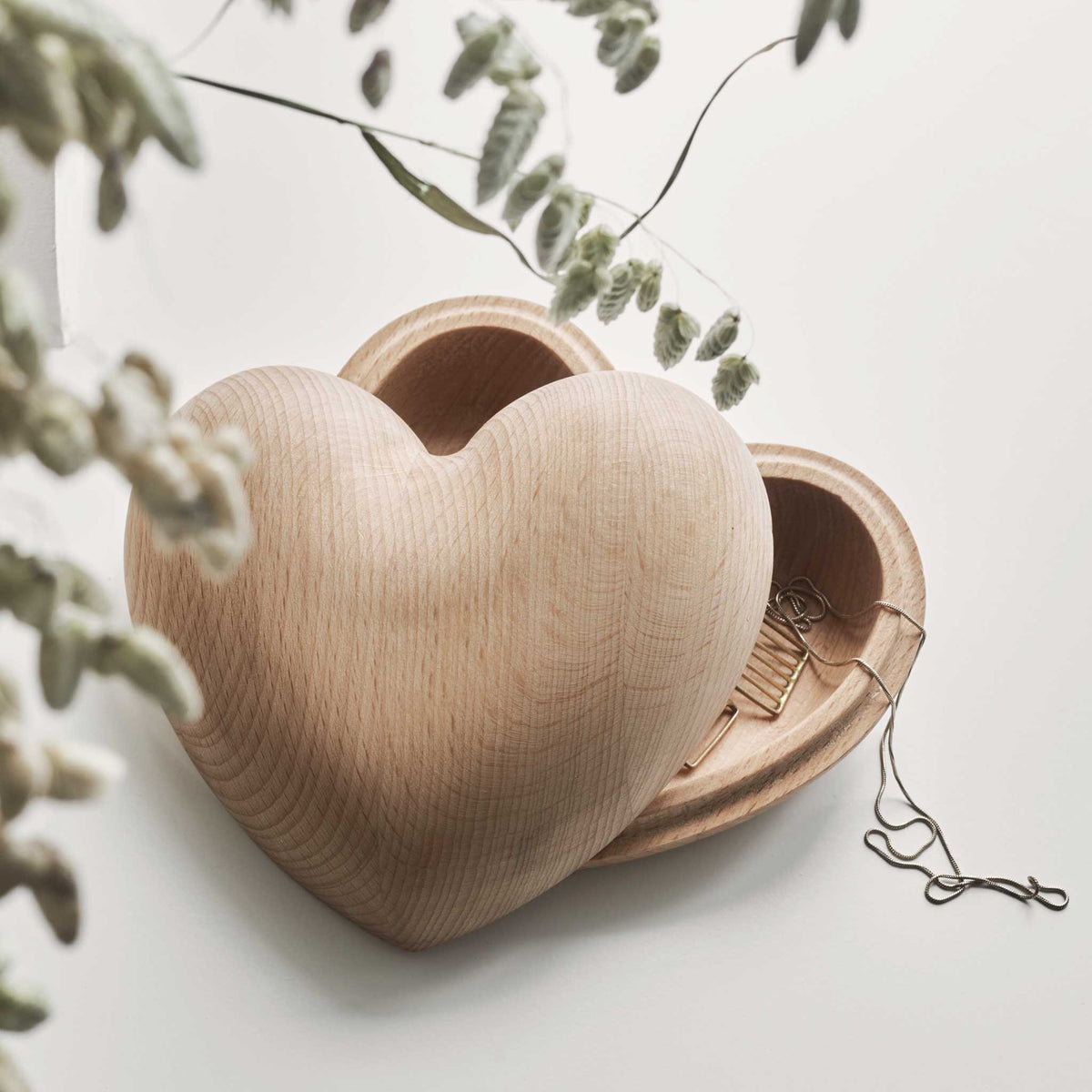 Holzdose "Heart Bowl" – Eiche | Spring Copenhagen