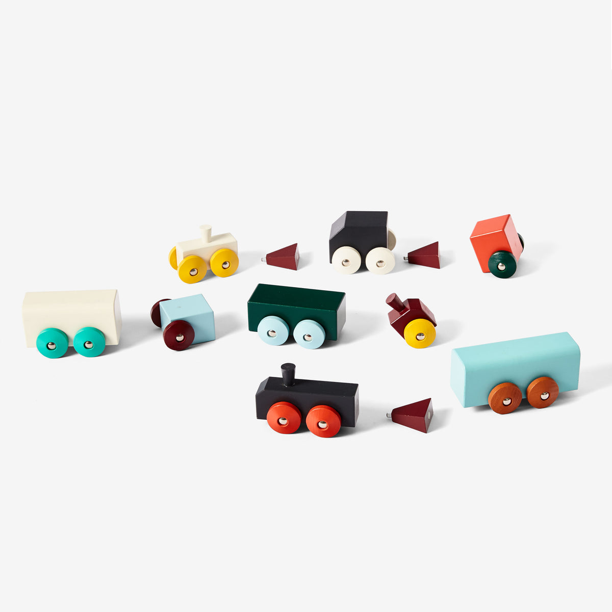 HOVERS TRAINS | Holz-SPIELZEUG-ZÜGE | Floris Hovers | Areaware