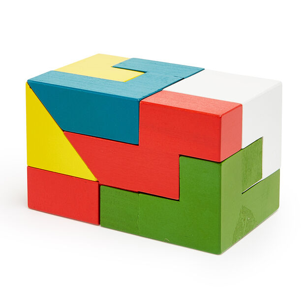 ITO | 5-teiliges Interlocking Holz-PUZZLE | Yoshiaki Ito | MoMA