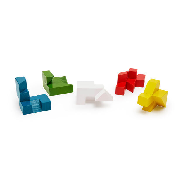 ITO | 5-teiliges Interlocking Holz-PUZZLE | Yoshiaki Ito | MoMA