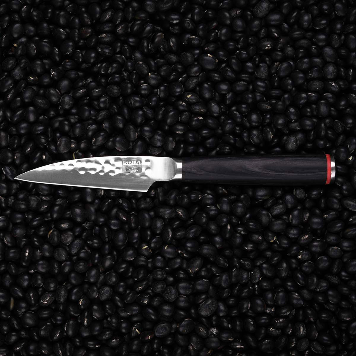 GEMÜSE- & SCHÄLMESSER | hölzerne Saya & Bambus-Geschenkbox | 9cm Klinge | Kotai