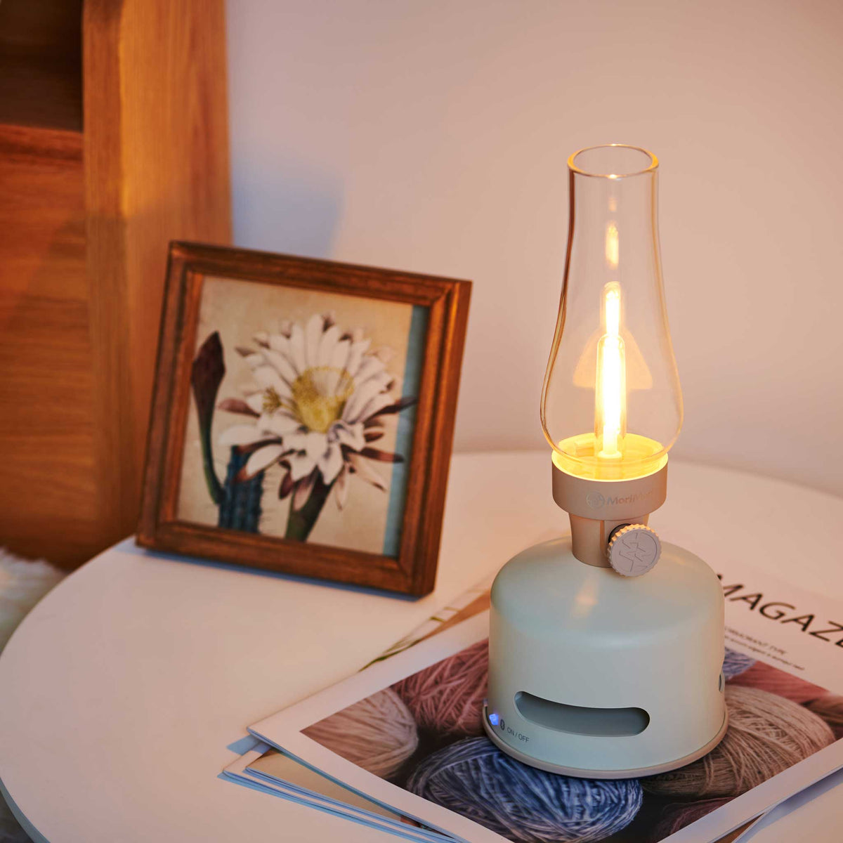 LED Laternen-TISCHLEUCHTE & Bluetooth-LAUTSPRECHER | Keen Hsu | MoriMori - Charles & Marie