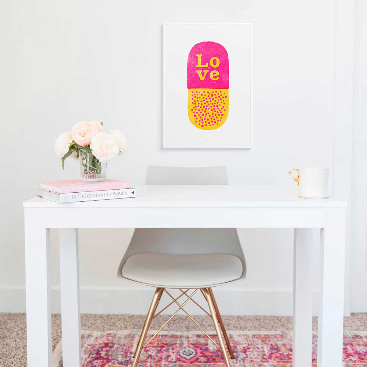 LOVE PILL | Grafik POSTER | A3 Format | Just Another Cool Design