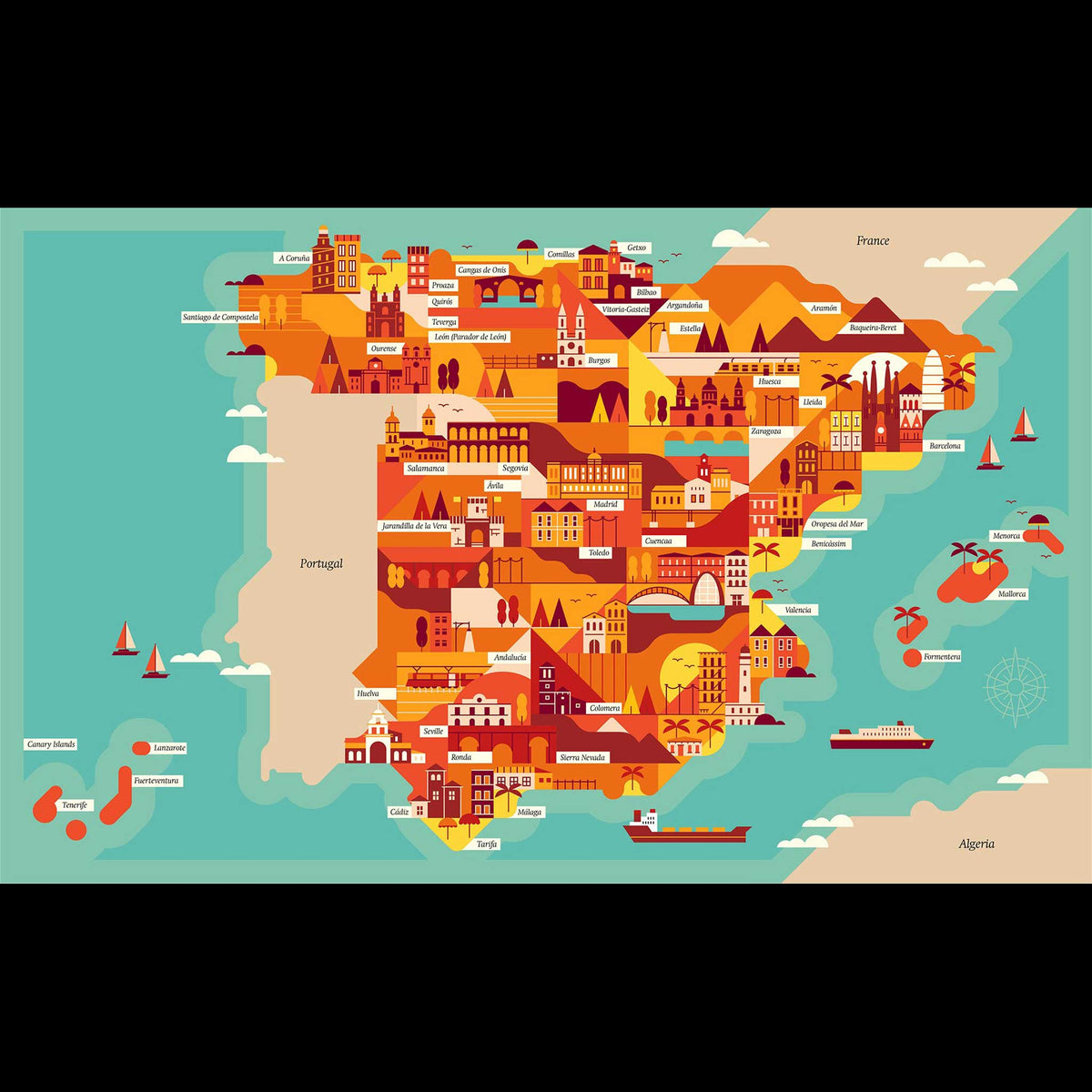 Bildband "A Map of the World" – Hardcover | Gestalten